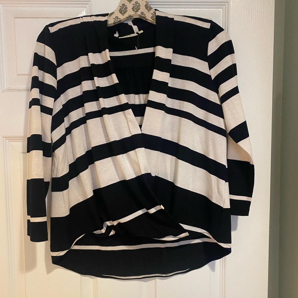 Anthropologie wrap top